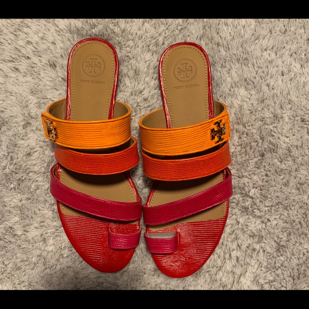 COPY - Tory Burch Kira toe ring sandals